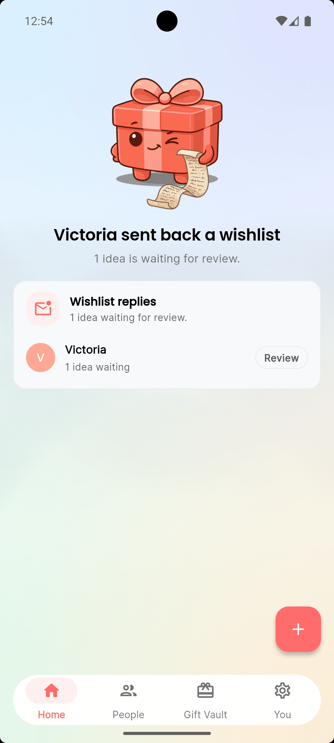 Wishlists preview