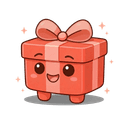Gift Proof amazed mascot
