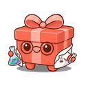 Gift Proof lab mascot