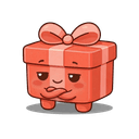 Gift Proof satisfied mascot